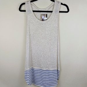 Bo Bel Sleeveless Tunic Top sz M